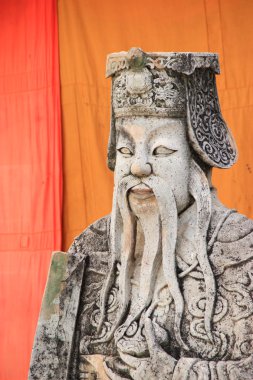 Bangkok, Tayland - 13 Haziran: Chiness Stupa üzerinde 13 Haziran 2015 Wat Pho ya da Wat Phra Chetupon Vimolmangklararm, Bangkok, Tayland