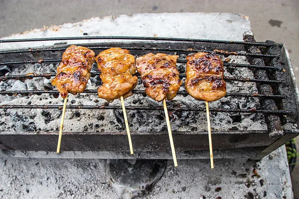 Grill varkensvlees — Stockfoto