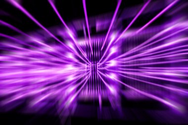 Zoom görüntü arka plan. siyah arka plan üzerine açık yollar.