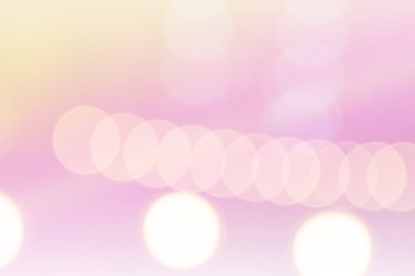 Işıklar bokeh arkaplanını bulanıklaştırdı