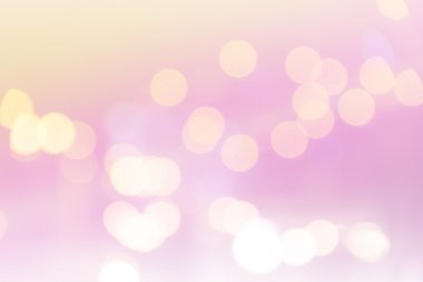 Işıklar bokeh arkaplanını bulanıklaştırdı