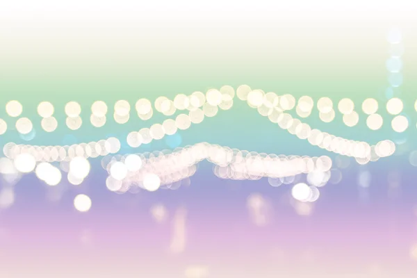 Lights blurred bokeh background — Stock Photo, Image