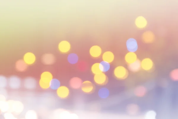 Luces borrosas fondo bokeh — Foto de Stock