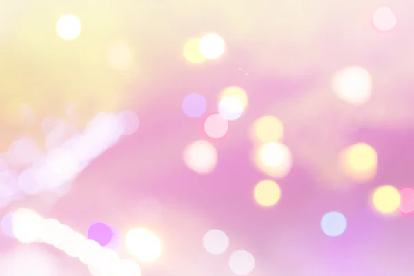 Lights blurred bokeh background — Stock Photo, Image