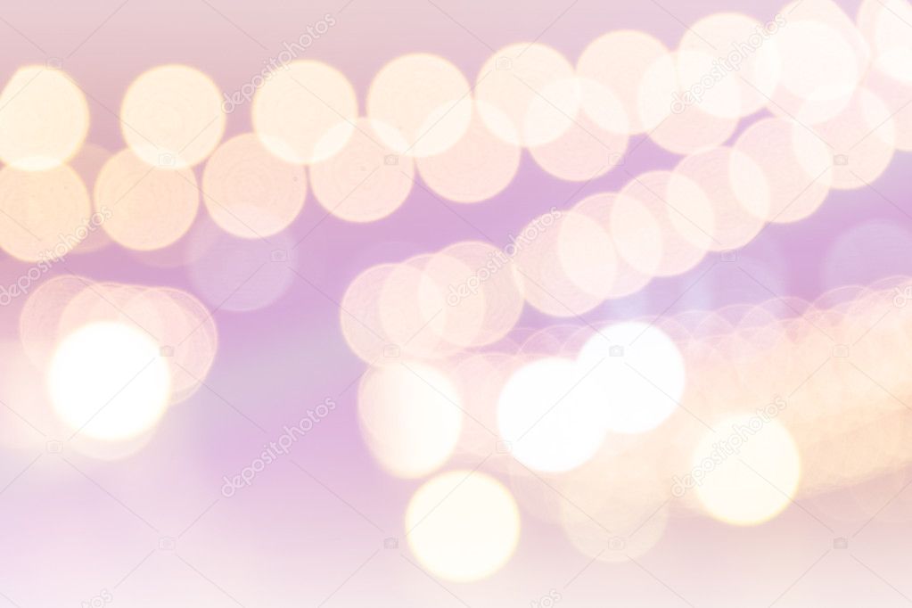 Lights blurred bokeh background