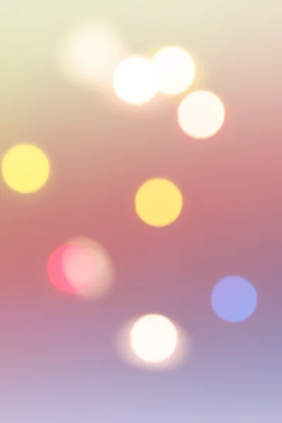 Lights blurred bokeh background — Stock Photo, Image