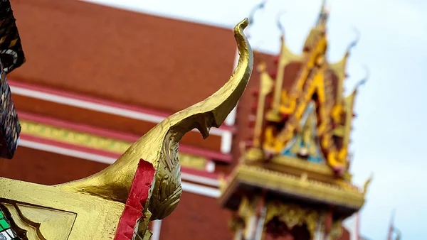 Architectuur van de tempel op openbare tempel — Stockfoto