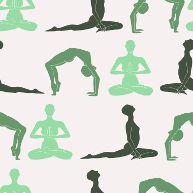 Yoga seamless modeli