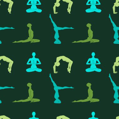 Yoga seamless modeli