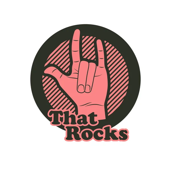 Kayalar imzalamak o ver. Vektör çizim.