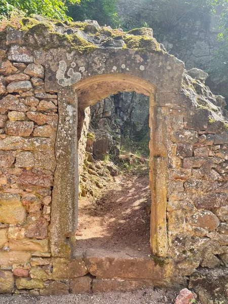 Old Walls Ancient Castle South Germany Beautiful Panorama View — Stock Photo, Image