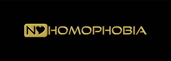 Никаких Гомофобий Разноцветным Прошлым — стоковое фото