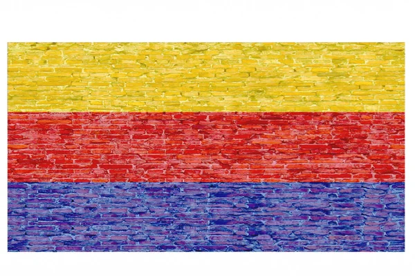 3D Objekte mit deutschen Flaggenfarben — Stockfoto
