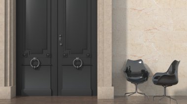 Bina iç ve dış, mobilya ile 3d modelleme