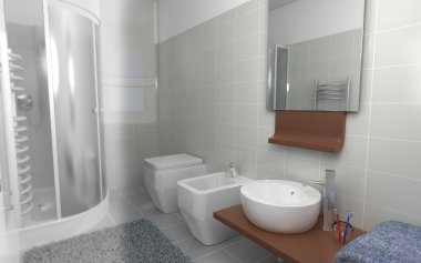 Bina iç ve dış, mobilya ile 3d modelleme