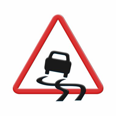 Yol işaretleri ile çeşitli göstergeler