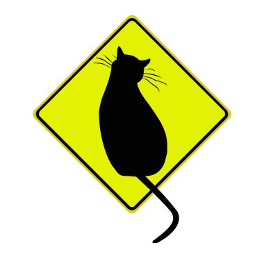 Yol işaretleri ile çeşitli göstergeler