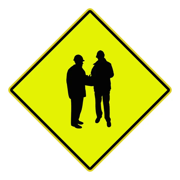 Дорожные знаки с различными указателями — стоковое фото