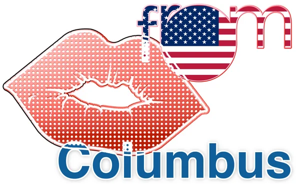 Beso de Colón —  Fotos de Stock