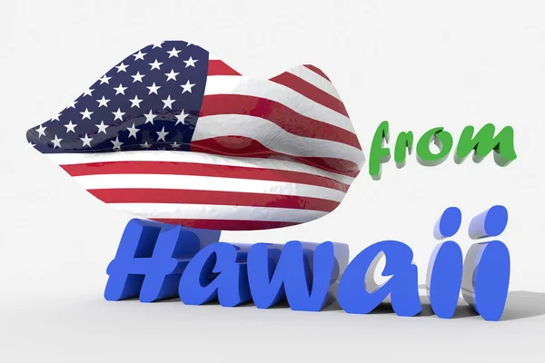 Kus uit Hawaii — Stockfoto
