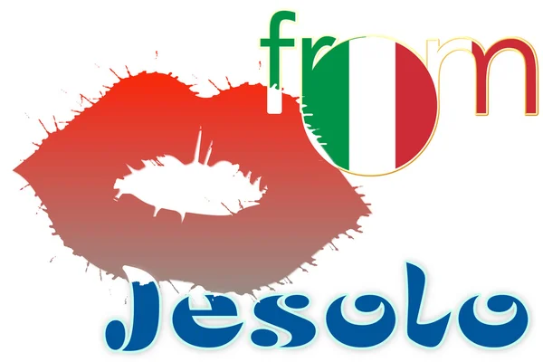 Jesolo öp — Stok fotoğraf