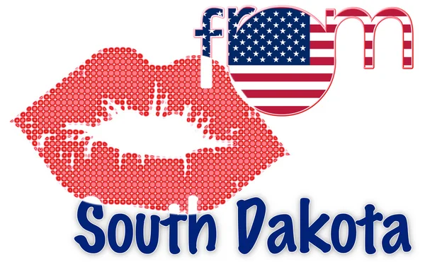 Beso de Dakota del Sur — Foto de Stock