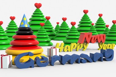 Mutlu yeni yıl Almanya