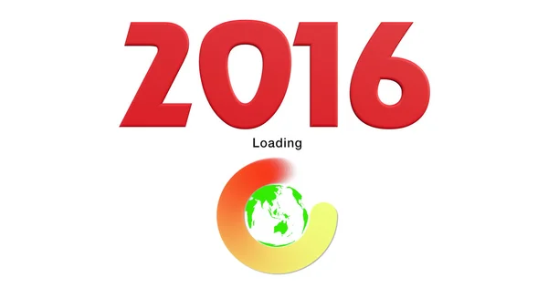 Neujahr 2016 — Stockfoto