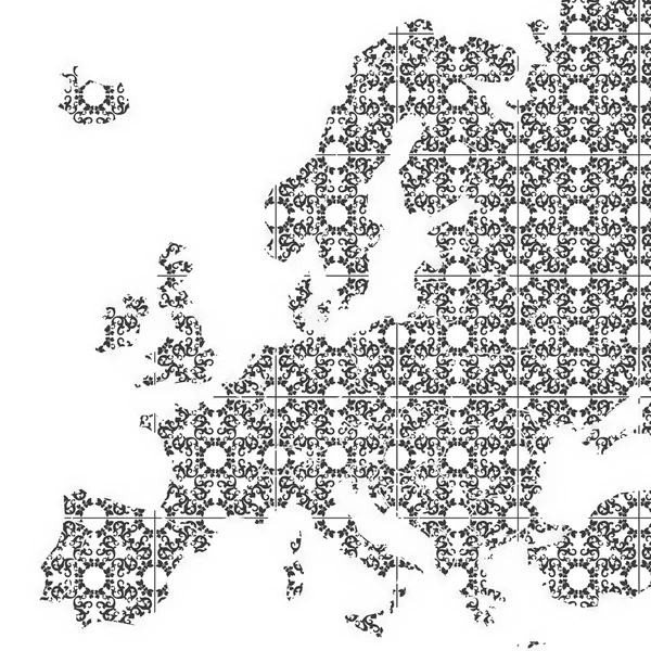 Mapa de textura de Europa 3D —  Fotos de Stock