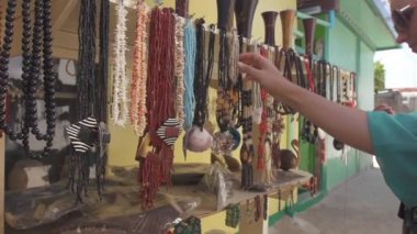 Kolye alışveriş turist