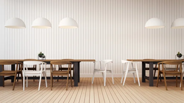 Working and Dining set modern — Stock Photo, Image