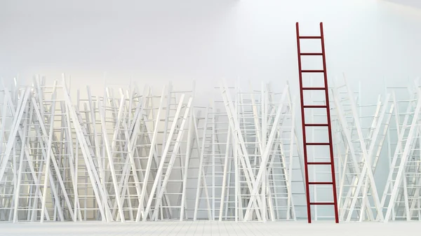 Spel van de Ladder trap — Stockfoto