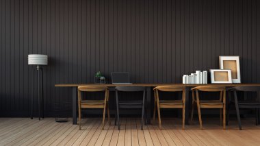 Çalışma ve yemek set modern