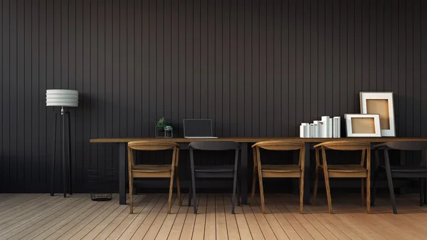 Çalışma ve yemek set modern
