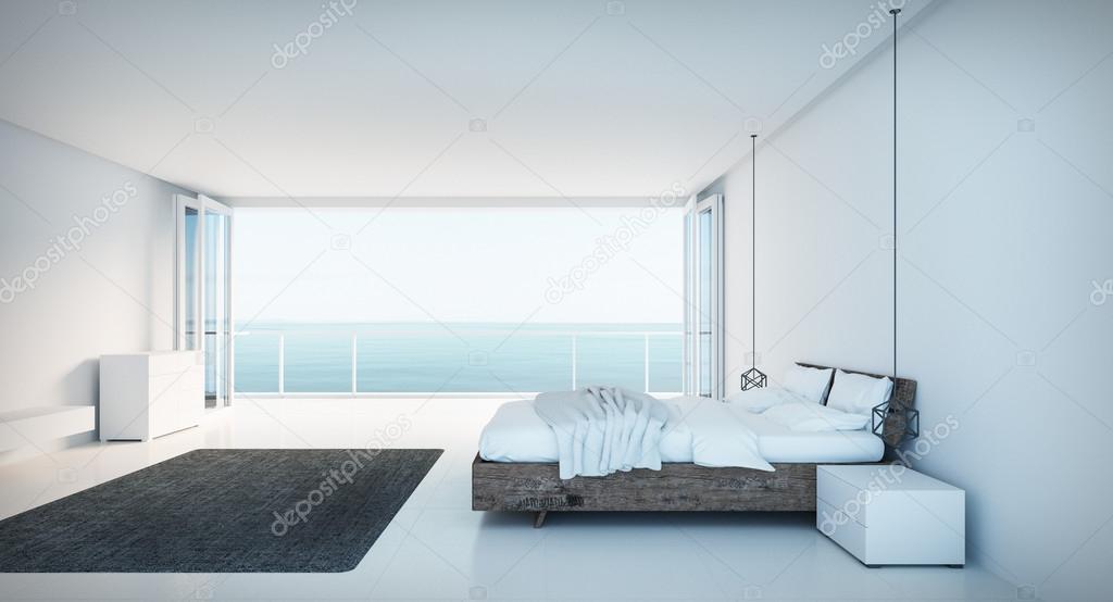 Minimal Bedroom on seaview