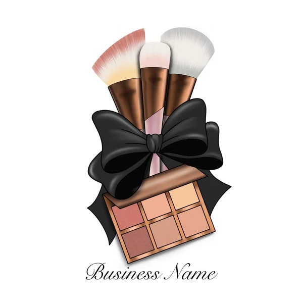 Logotipo Para Maquillaje Cosmético Fotos de stock