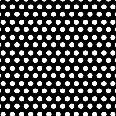 Siyah arkaplanda beyaz daireler