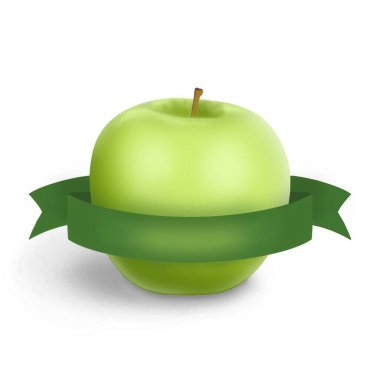 Sağlıklı yiyecekler için logo