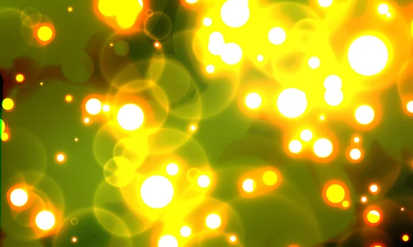 Golden Backgrounds Christmas Lights Glitter — Stock Photo, Image