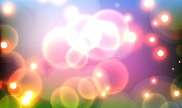 Abstract shiny blurred lights background stock illustration — Stock Photo, Image