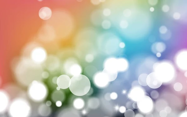 Abstrakte Glänzende Verschwommene Lichter Hintergrund Stock Illustration — Stockfoto