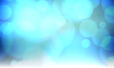 Işık patlaması ile arka planda parlayan klasik ışıklar. Gümüş, mavi ve beyaz. Odaklanmamış.