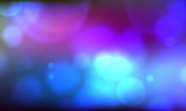 Işık patlaması ile arka planda parlayan klasik ışıklar. Gümüş, mavi ve beyaz. Odaklanmamış.