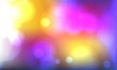 Işık patlaması ile arka planda parlayan klasik ışıklar. Gümüş, mavi ve beyaz. Odaklanmamış.