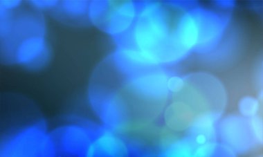 Işık patlaması ile arka planda parlayan klasik ışıklar. Gümüş, mavi ve beyaz. Odaklanmamış.