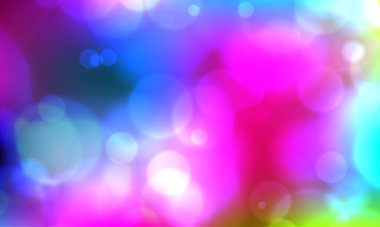 Işık patlaması ile arka planda parlayan klasik ışıklar. Gümüş, mavi ve beyaz. Odaklanmamış.