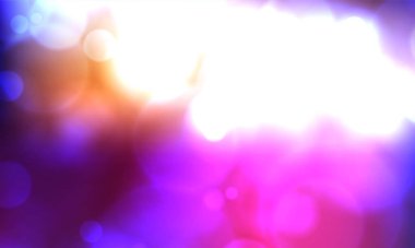 Işık patlaması ile arka planda parlayan klasik ışıklar. Gümüş, mavi ve beyaz. Odaklanmamış.