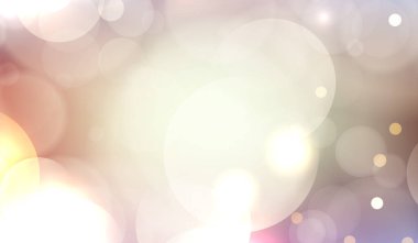 Soyut, parlak, pırıl pırıl halkalar, Noel ışıkları olan, altın renginde, şenlik arka planı. Güzel doku.