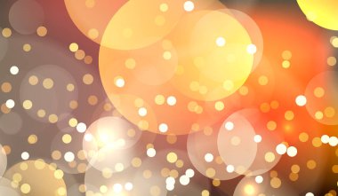 Soyut, parlak, pırıl pırıl halkalar, Noel ışıkları olan, altın renginde, şenlik arka planı. Güzel doku.