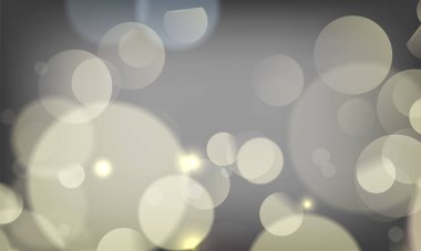 Soyut, parlak, pırıl pırıl çemberler, Noel ışıkları olan, altın renginde, şenlikli, şenlikli bir arka plan. Güzel doku.